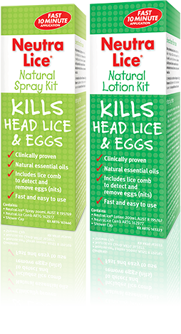 Natural lotion and spray kits